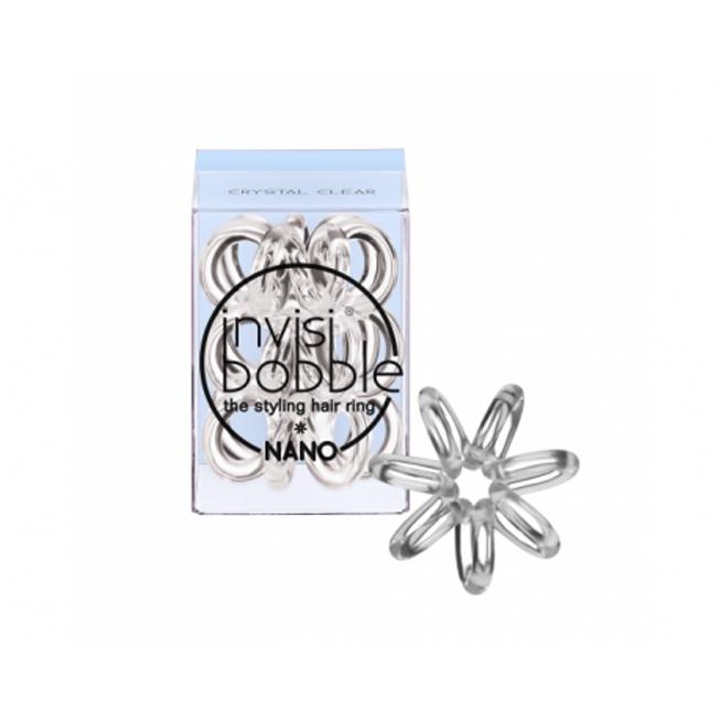 Nano Crystal Clear 3 Hair Rings Invisibobble