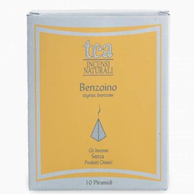 Incenso Benzoino 10 Piramidi - Tea Natura