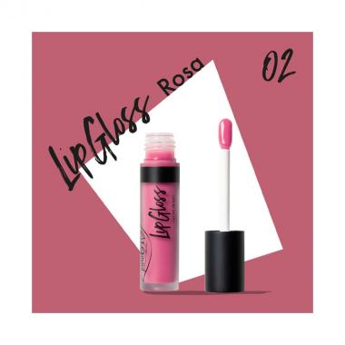 Lip Gloss 02 New Rosa - PuroBio Cosmetics