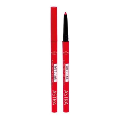 Outline Waterproof Lip Pencil 05 Must Red - Astra Make Up