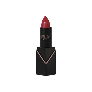 Rossetto creamy matte 03 Red With Faith Limited Edition - PuroBio Cosmetics