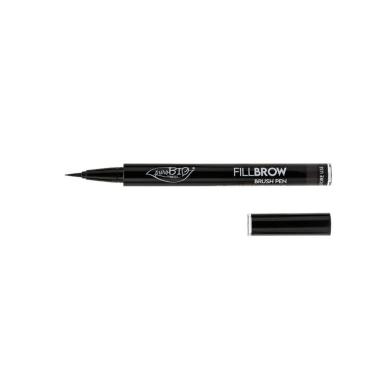 Fillbrow Brush Pen 04 Nero - PuroBio Cosmetics